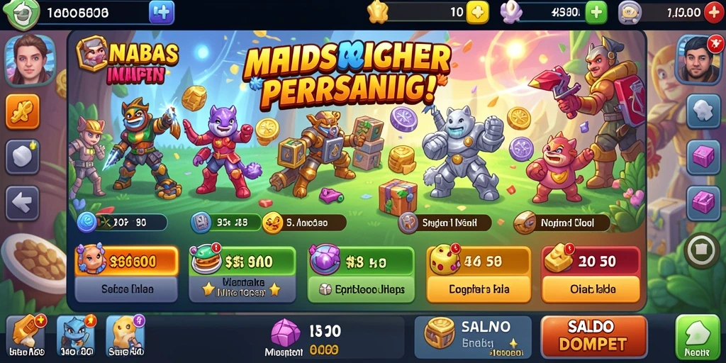 semesta69 - Karakter yang beragam dengan kustomisasi penuh.